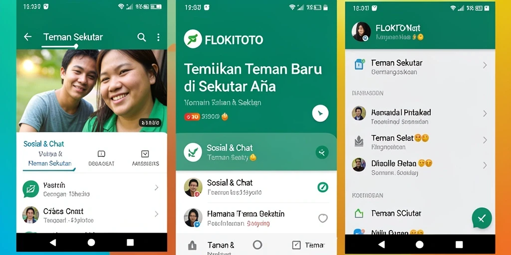 Antarmuka pengguna FLOKITOTO yang menarik dan fungsional.