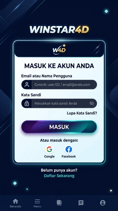 Masuk Akun Winstar4d untuk Pengguna Android